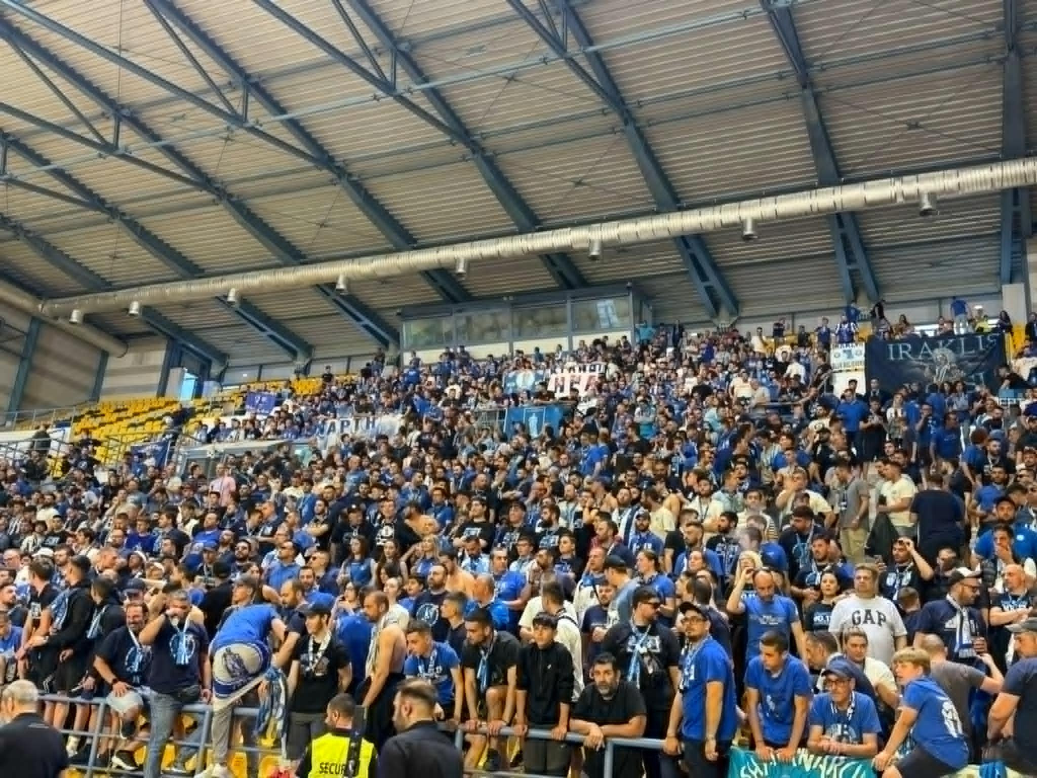 Κυανόλευκη... απόβαση στην Καρδίτσα για τον «τελικό» ανόδου του Ηρακλή