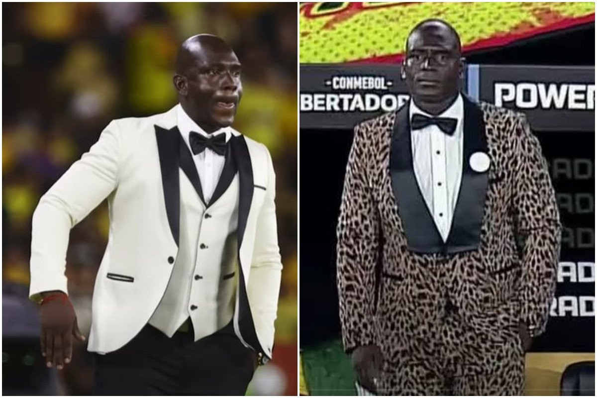 Ο trendy προπονητής... ξαναχτύπησε - Εμφανίστηκε με λεοπάρ κοστούμι σε αγώνα του Libertadores (video)