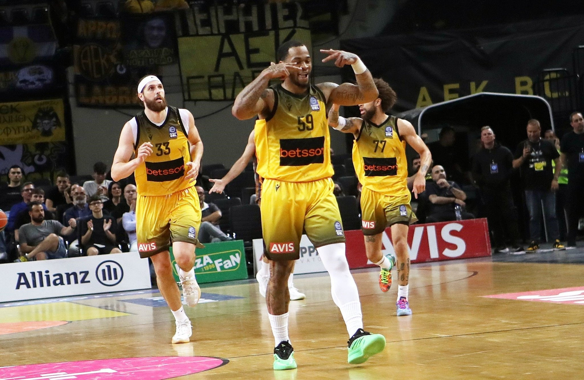 Η ΑΕΚ άλλαξε επίπεδο στη Sunel Arena: 21 νίκες σε 25 αγώνες συνολικά φέτος