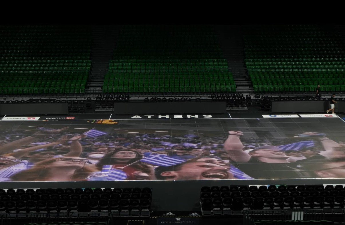 Το επικό video της EOK για το Eurobasket 2029 και το ΟΑΚΑ που μεταμορφώνεται σε... γαλανόλευκο
