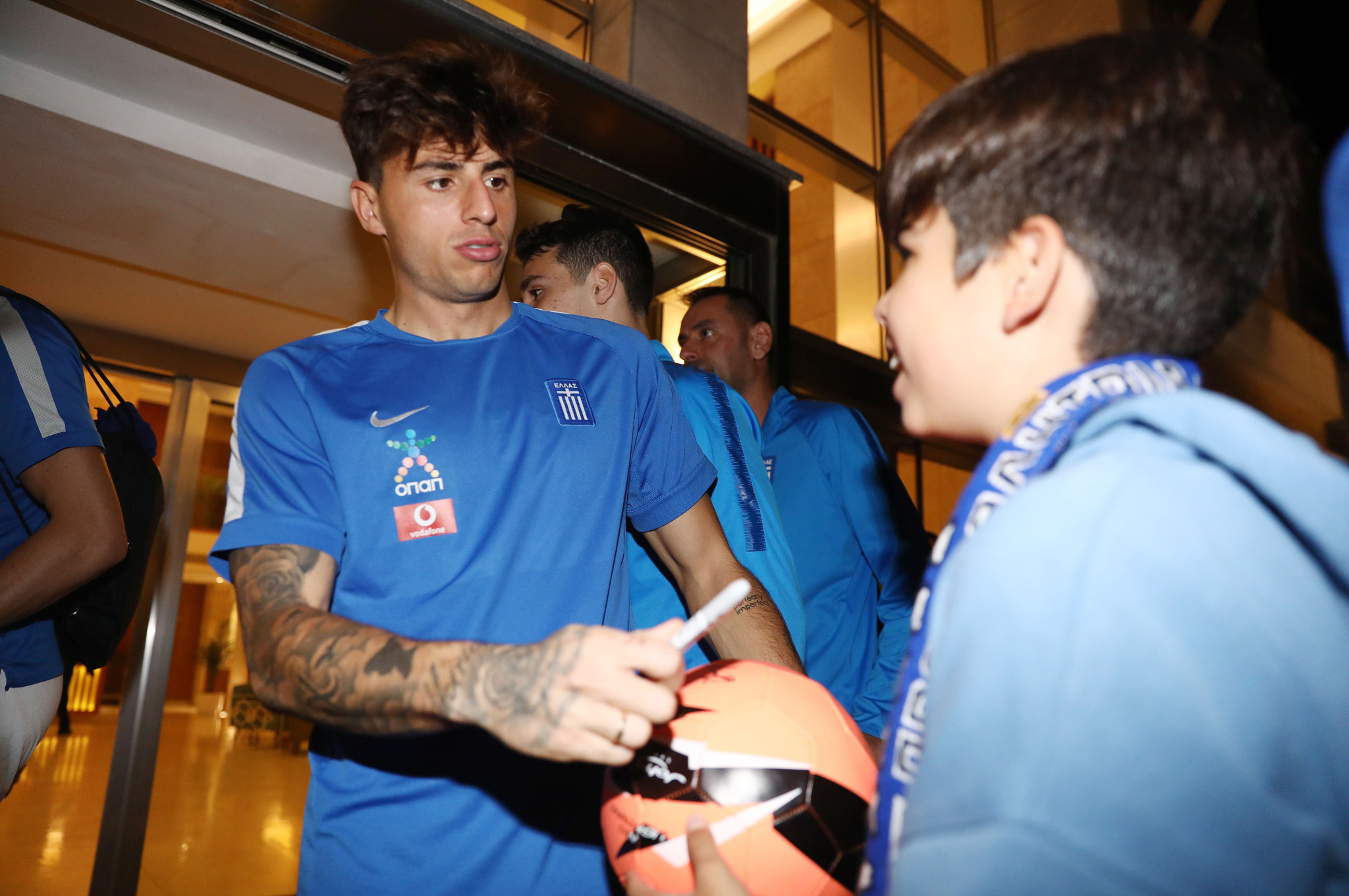 Συγκεντρώθηκαν οι διεθνείς ενόψει των φιλικών της Εθνικής