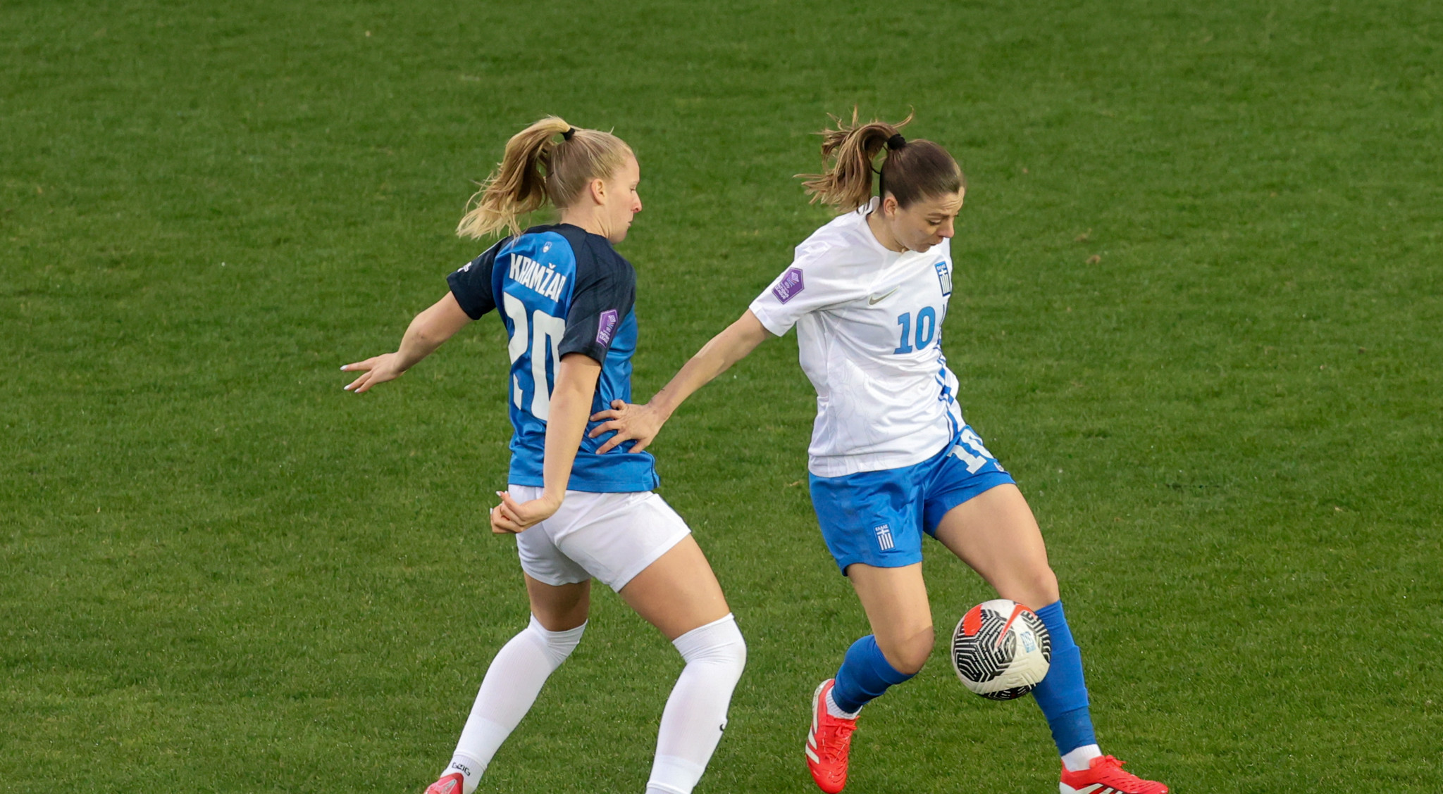 Η Εθνική γυναικών έχασε (2-0) από τη Σλοβενία