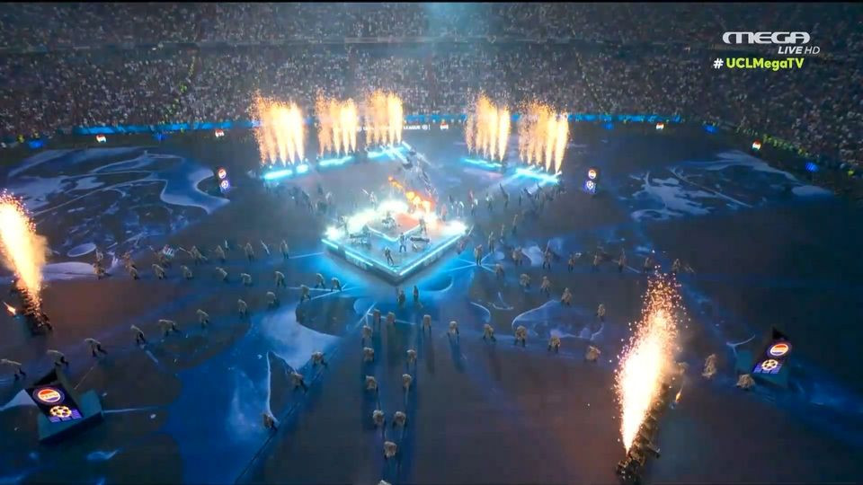 Το εντυπωσιακό σόου από τους «Linkin Park» πριν τον τελικό του Champions League (video)