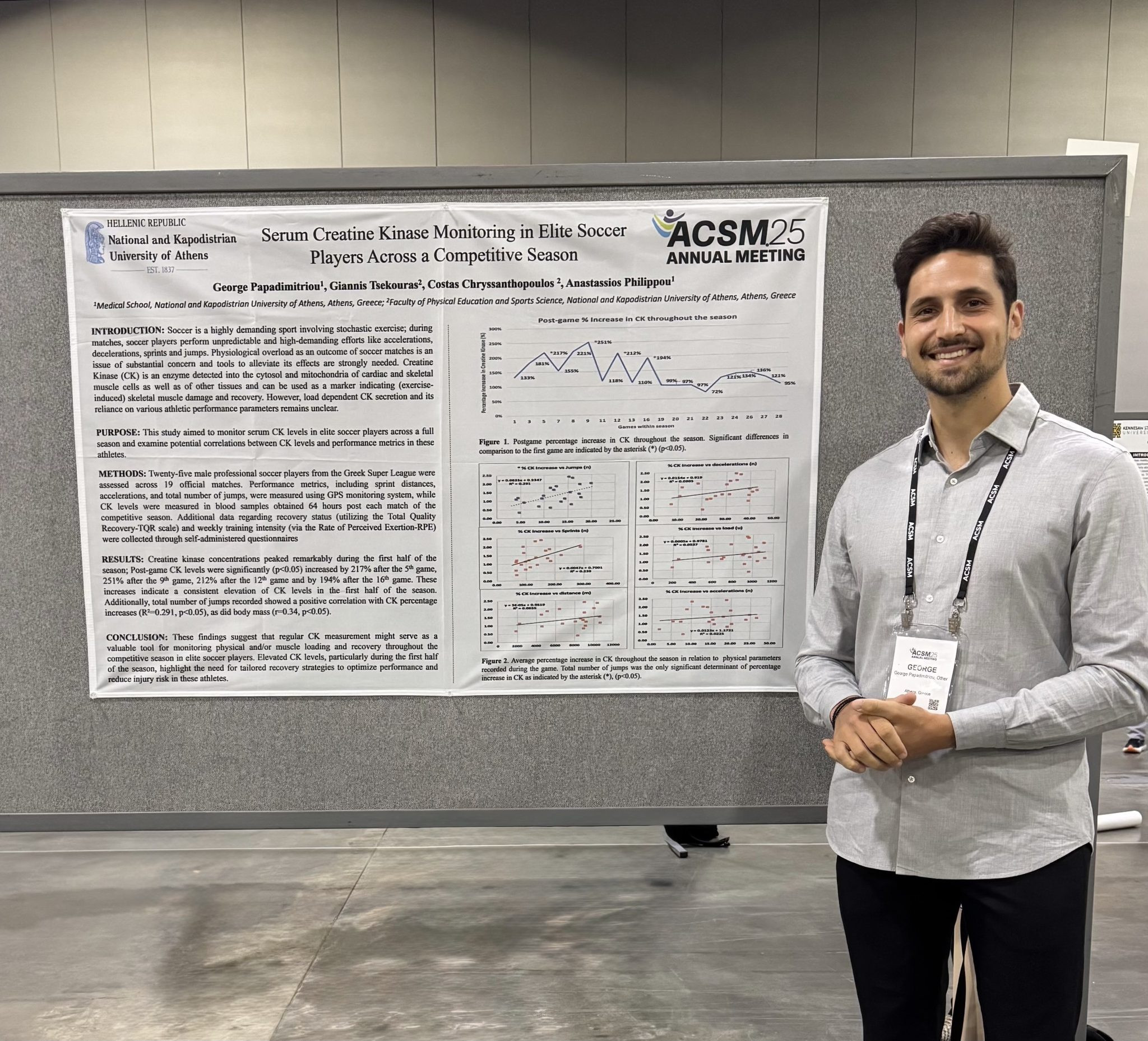 Ο Παναθηναϊκός και το PAO LAB συμμετείχαν στο Ετήσιο Συνέδριο του American College of Sports Medicine Ο Παναθηναϊκός και το PAO LAB συμμετείχαν στο Ετήσιο Συνέδριο του American College of Sports Medicine