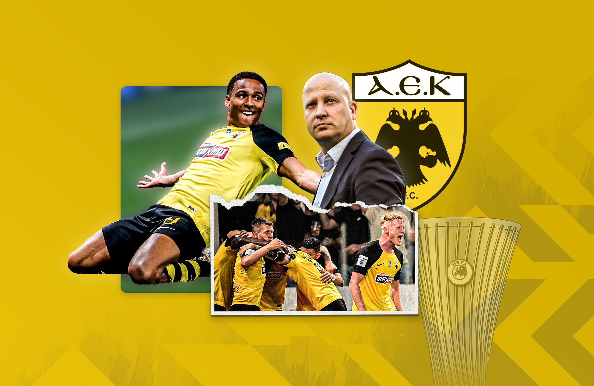 Η ΑΕΚ κόντρα σε Λέφσκι Σόφιας ή Χάποελ Μπερ Σεβά στον δεύτερο προκριματικό του Conference League