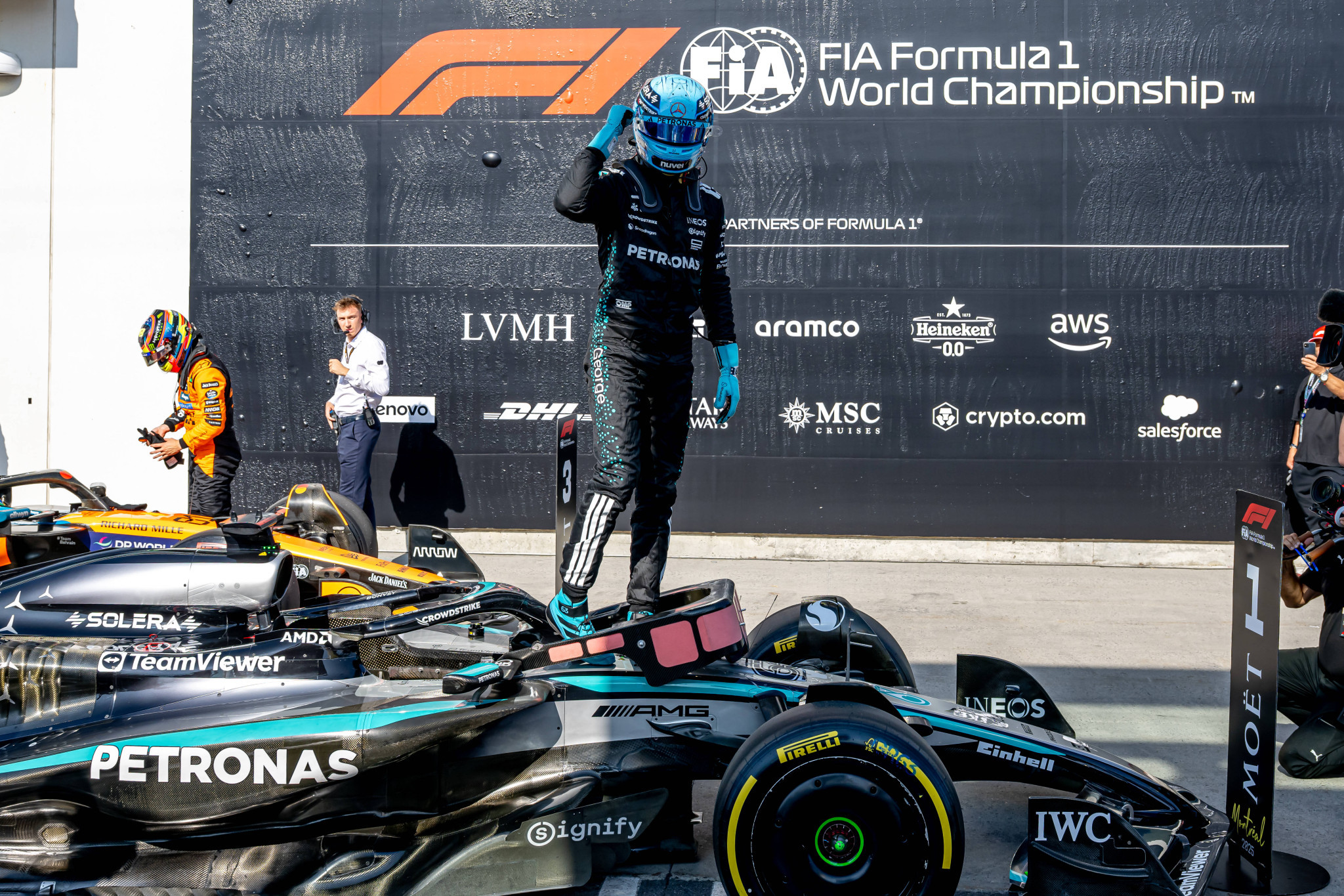 Ο φοβερός Ράσελ πήρε τη pole position στον Καναδά