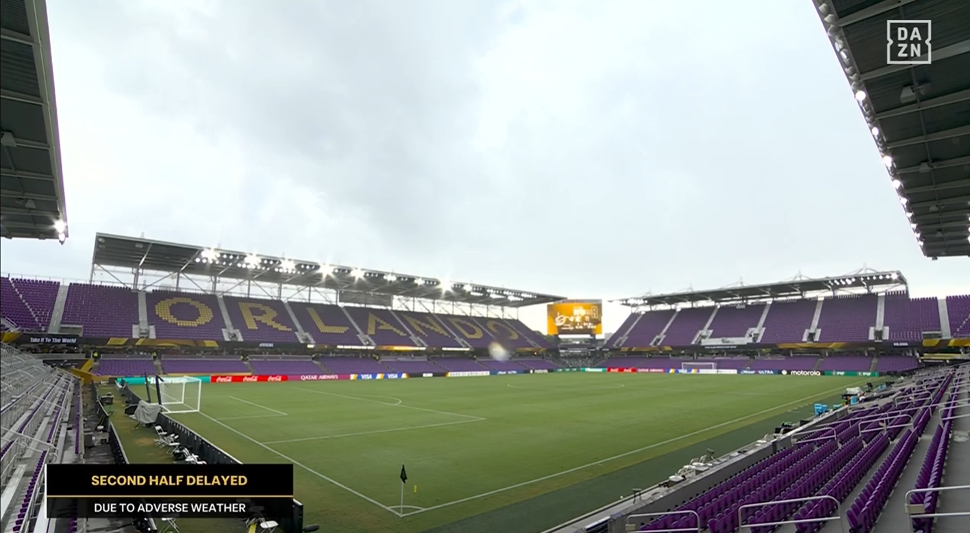 Έγινε ξανά! Νέα διακοπή σε αναμέτρηση του Παγκοσμίου Κυπέλλου Συλλόγων λόγω έντονων καιρικών φαινομένων