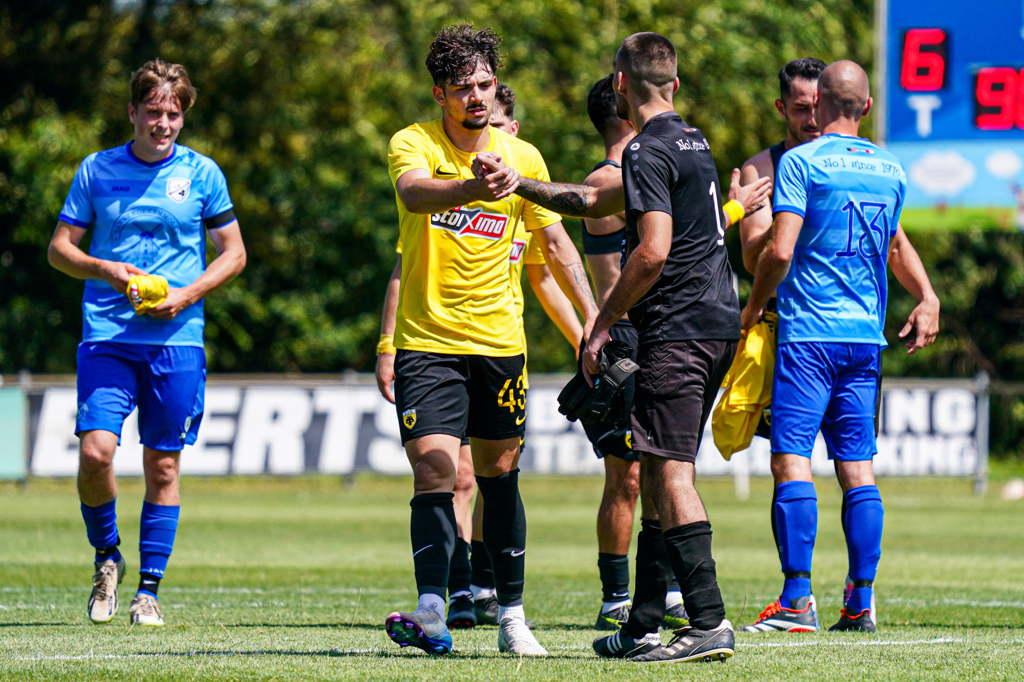 Γιατί η ΑΕΚ δεν θα έχει στη φανέλα της στοιχηματικό χορηγό στο φιλικό με Ζούλτε Βάρεγκεμ Γιατί η ΑΕΚ δεν θα έχει στη φανέλα της στοιχηματικό χορηγό στο φιλικό με Ζούλτε Βάρεγκεμ