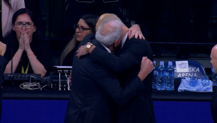 Τι είπαν Ομπράντοβιτς-Σπανούλης στην ιστορική αγκαλιά