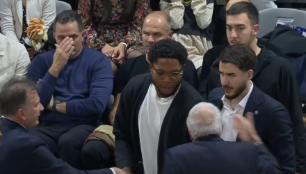 Το βίντεο με το «χοντρό» επεισόδιο Ομπράντοβιτς με Τζόουνς στον πάγκο της Παρτιζάν (video)