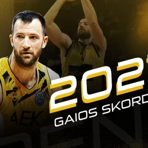 Ο Σκορδίλης έμεινε στην ΑΕΚ μέχρι το 2027