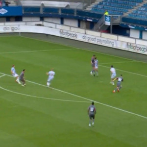 Το 1-1 από τον Τσικίνιο μετά από πίεση ψηλά (video)