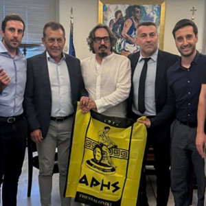 Η ΚΑΕ Άρης επισκέφτηκε τον Γιάννη Βρούτση