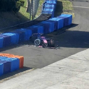 Σφοδρό ατύχημα για οδηγό της F1 σε δοκιμές στην πίστα της Ουγγαρίας
