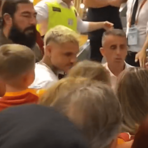 Χαμός στην Τουρκία με Ικάρντι - Εριξε κουτουλιά σε οπαδό (video)