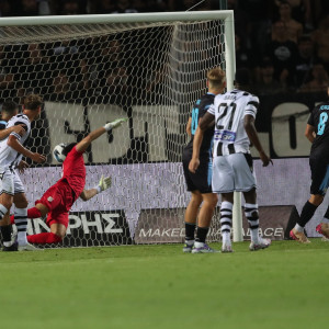 Το 1-0 του ΠΑΟΚ με κεφαλιά του Μεϊτέ (video)