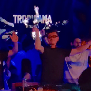 DJ στη Μύκονο ο Μπιανκόν (video)