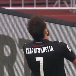 «Σβηστά» η Γεωργία, επικράτησε 3-0 της Βουλγαρίας με «μπροστάρη» Κβαρατσκέλια