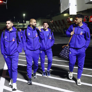 Έφτασε στη Γλασκώβη η Εθνική Ελλάδας (photos)