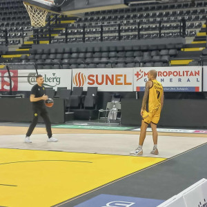 Ο Αρσενόπουλος έμεινε στη Sunel Arena για επιπλέον δουλειά ατομικά (video)