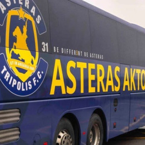 Ο Αστέρας AKTOR παρουσίασε το νέο του πούλμαν με σήμα τον... tiger (photos)
