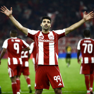 Εξαιρετικό τελείωμα του Ταρέμι και 2-0 ο Ολυμπιακός τον Άρη (video)