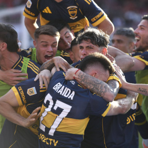 Με... buzzer beater στο 90+7' η Μπόκα «ξέρανε» την Εστουδιάντες και «πάτησε κορυφή» πριν το Superclasico!