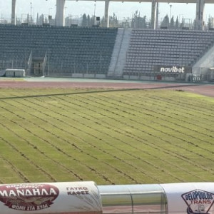 Ξεκίνησαν οι εργασίες αποκατάστασης του αγωνιστικού χώρου στο Πανθεσσαλικό