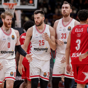 Η βαθμολογία της Euroleague μετά την ήττα του Ολυμπιακού στο Μιλάνο