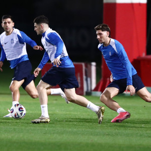 Πάνοπλη η Εθνική Ελλάδας - Δούλεψε στις στατικές φάσεις ο Γιοβάνοβιτς