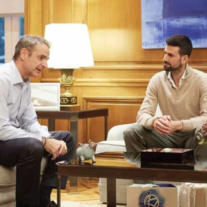 Με τον Τζόκοβιτς συναντήθηκε ο Μητσοτάκης - Οι επενδύσεις που πέφτουν στο τραπέζι