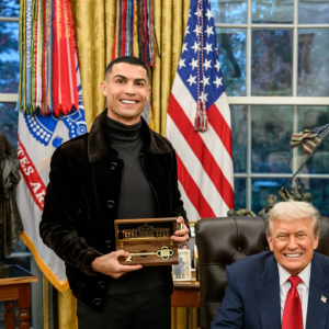 Η πρώτη αντίδραση του Κριστιάνο μετά τη συνάντηση με τον Τραμπ