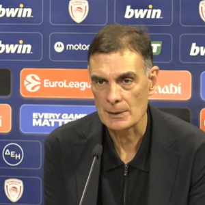 Μπαρτζώκας: «Κυριαρχήσαμε στο τέταρτο δεκάλεπτο, ο Έβανς είναι αυτό που χρειάζεται ο Ολυμπιακός»