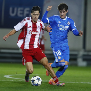 «Λύγισε» στο φινάλε ο Ολυμπιακός Κ19 κόντρα στη Ρεάλ Μαδρίτης