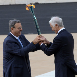 Η Ολυμπιακή Φλόγα ξεκίνησε από το Παναθηναϊκό Στάδιο το ταξίδι της για την Ιταλία