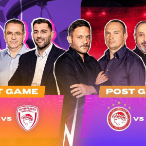 Live στο Athletiko τα post game των αγώνων Ερυθρός Αστέρας-Ολυμπιακός και Ολυμπιακός - Ρεάλ Μαδρίτης