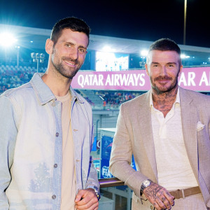 Συνάντηση Μπέκαμ και Τζόκοβιτς στο Grand Prix του Κατάρ (photos)