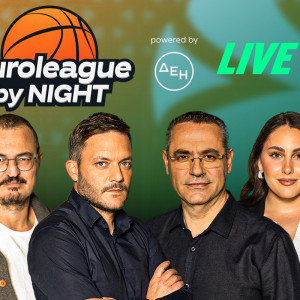 «Euroleague by Night»: Live εκπομπή και post-game ανάλυση μετά το ματς του Ολυμπιακού με την Παρί