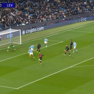 Ο Γκριμάλντο σίγησε το «Etihad» για το 0-1 της Λεβερκούζεν (video)