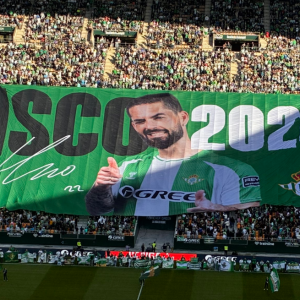 Το εντυπωσιακό πανό της Μπέτις για την ανανέωση του Ίσκο (video)