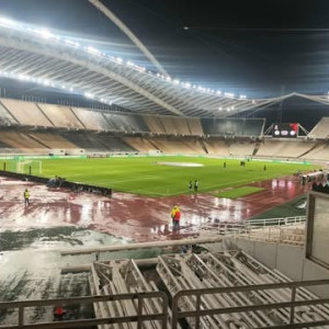 Αυτή είναι η εικόνα από τη βροχή στο ΟΑΚΑ αυτή την ώρα - «Χαλί» ο αγωνιστικός χώρος (video, photos)