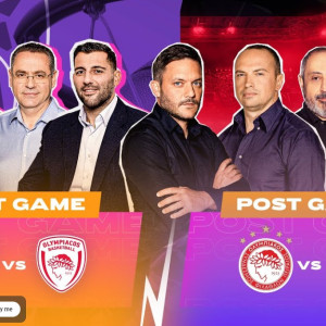 Live στο Athletiko τα post game των αγώνων Ερυθρός Αστέρας-Ολυμπιακός και Ολυμπιακός - Ρεάλ Μαδρίτης