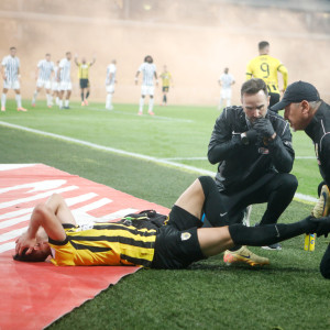 Πλήγμα στην ΑΕΚ: Βαρύ διάστρεμμα και μερική ρήξη συνδέσμων ο Γκατσίνοβιτς