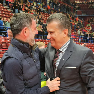 Στο Μιλάνο για το παιχνίδι του Παναθηναϊκού με την Αρμάνι ο Καραγκούνης