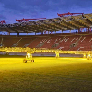 Η καινοτομία του Ολυμπιακού για να διασφαλίσει τη βέλτιστη φροντίδα του χλοοτάπητα στο Καραϊσκάκης