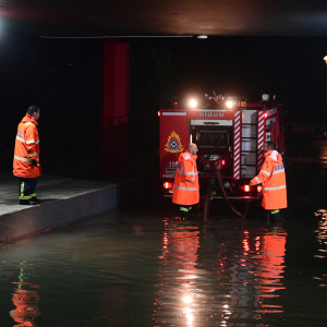 Πλημμύρισε ο περιβάλλων χώρος του ΣΕΦ - Δείτε εικόνες