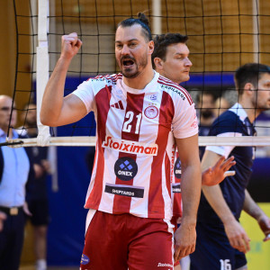 Ανέβηκε τρίτος στη Volley League ο Ολυμπιακός με νίκη στο εξ αναβολής ματς με τον Φλοίσβο