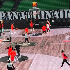 Ολοκληρώθηκε το πρωινό «ξεμούδιασμα» της Χάποελ στο T-Center (video)