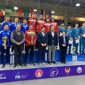 Αργυρό στο Παγκόσμιο Κύπελλο U20 της Τασκένδης η Εθνική ομάδα ξίφους μονομαχίας νέων