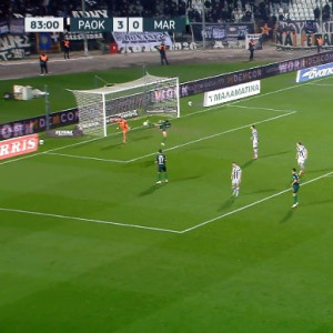 Απίθανη γκάφα του Τσιφτσή, με την Μαρκό να σκοράρει στην Τούμπα (video)